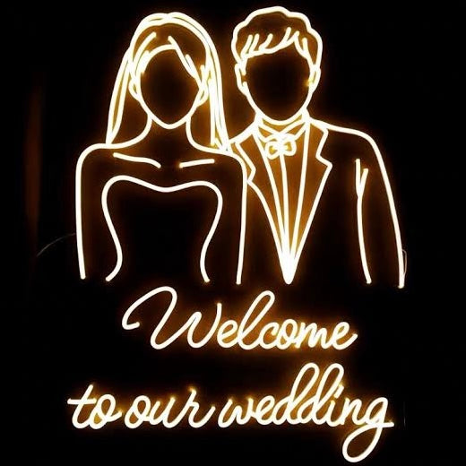 結婚式用ネオン看板-レンタルサービスについて