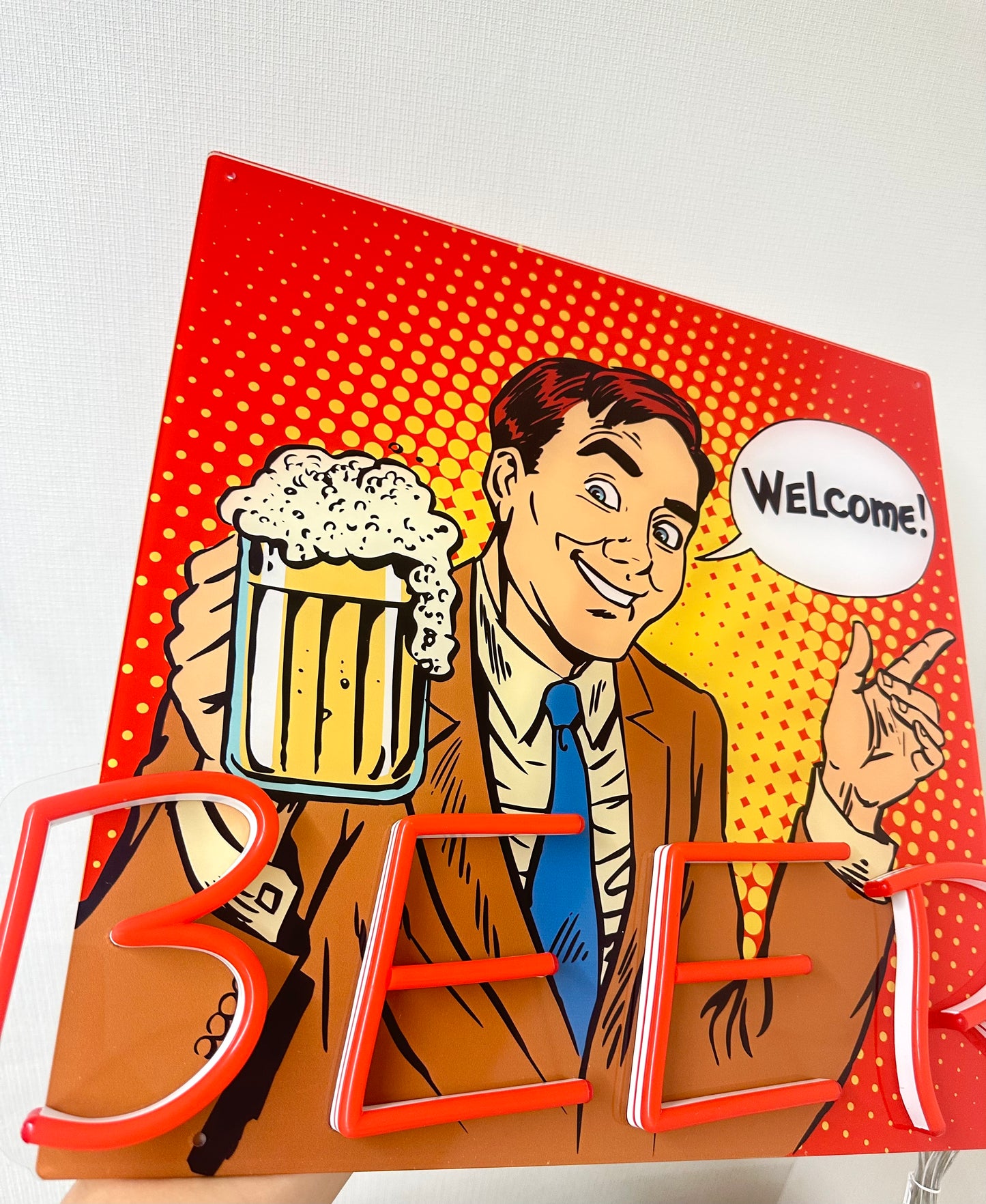 ✦ 生ビールネオン看板