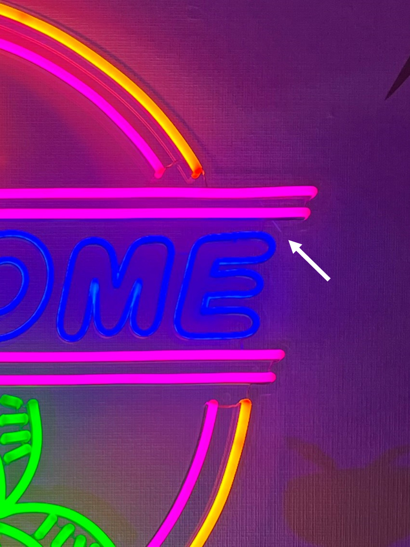 ✦ 南国 WELCOME ネオン看板
