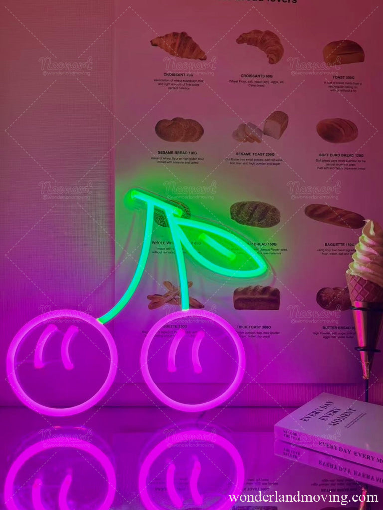 チェリー 桜桃ネオン看板 ネオン看板