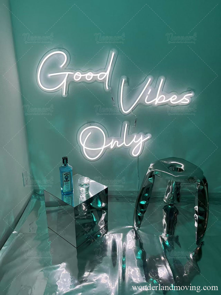 good vibes only海外風ネオン看板 ネオン看板