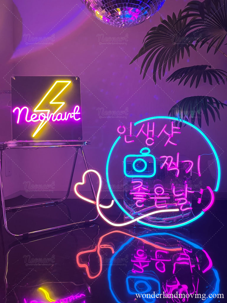 ハングル韓国語 LEDネオン看板
