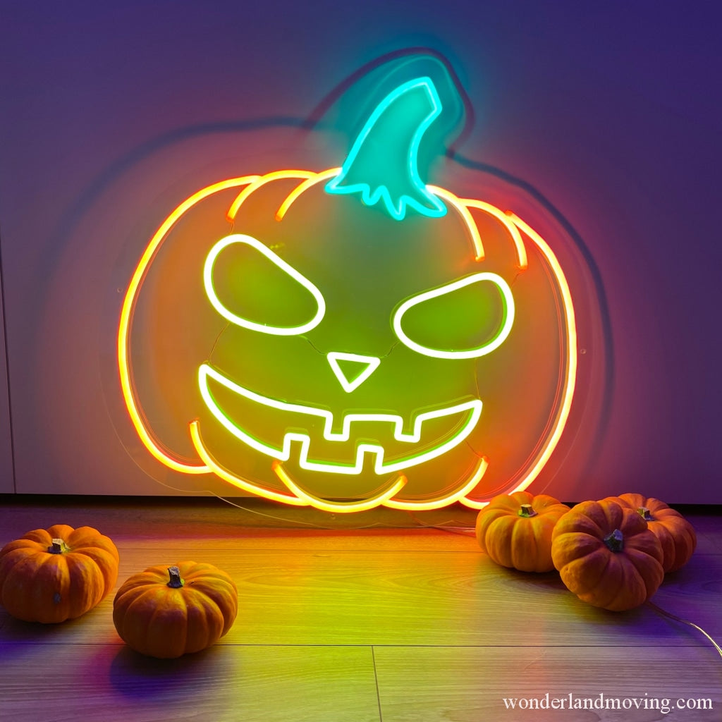 ハロウィン風かぼちゃ ネオンライト