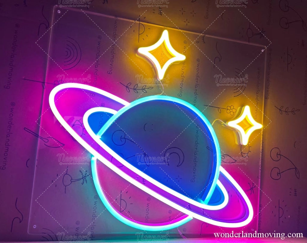 惑星 ネオンライト