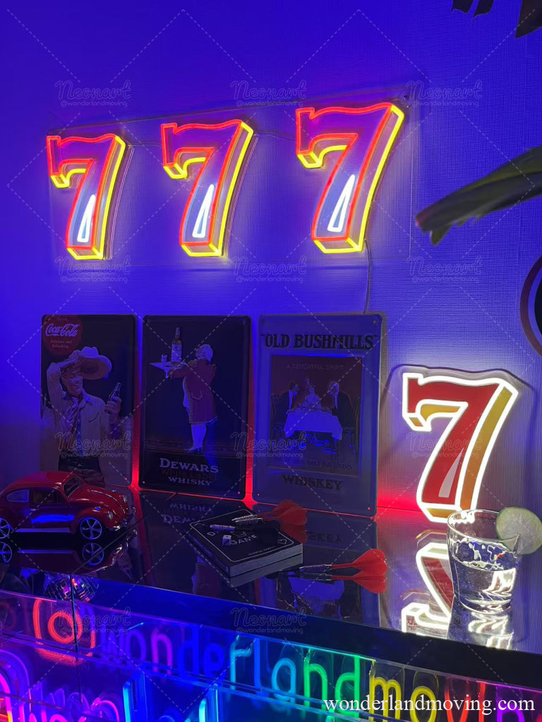 カジノスロット777 ネオンサイン