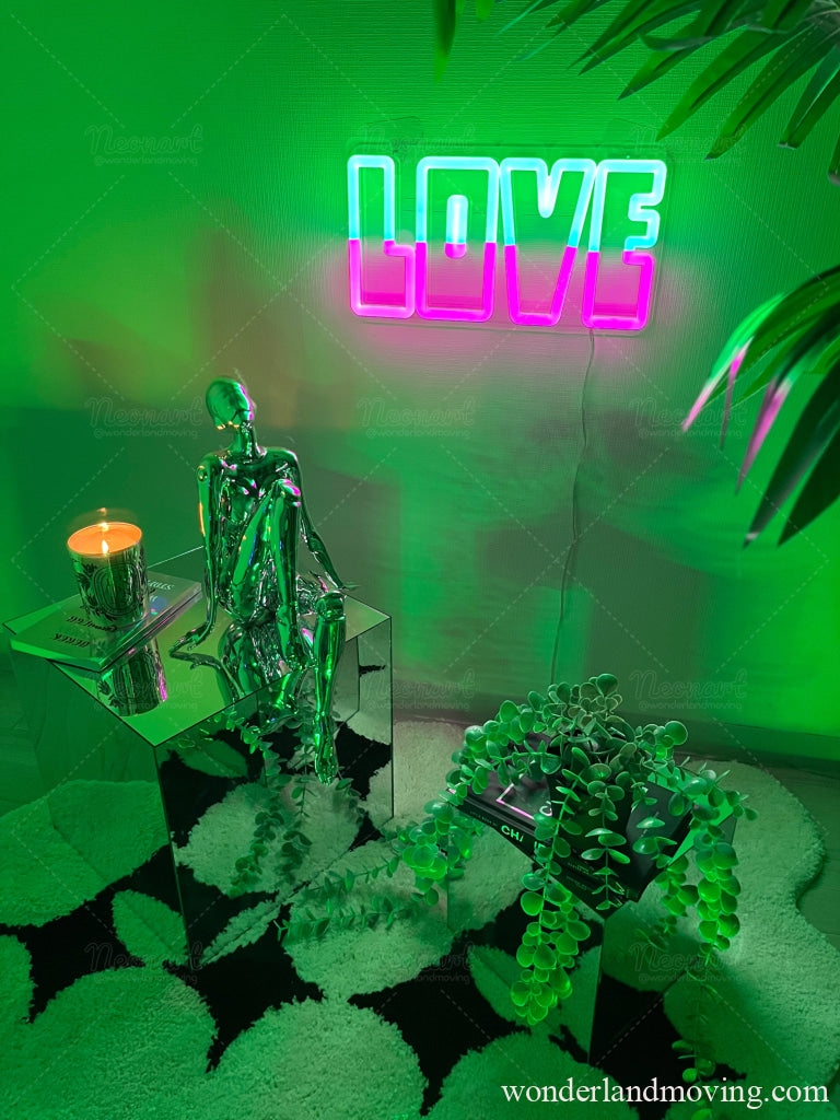 Love ぷっくりネオンサイン ネオン看板