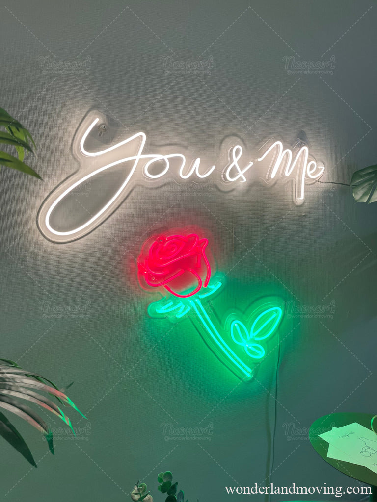 薔薇 ローズオン看板 ネオン看板