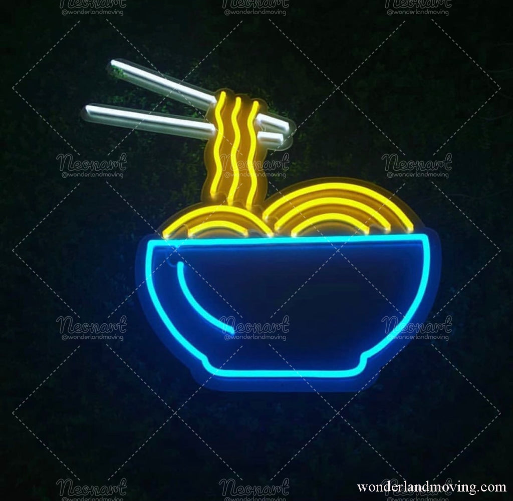 ラーメン ネオン看板