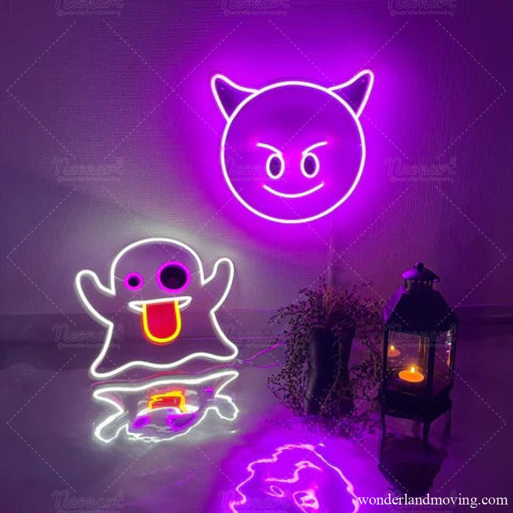 Sale 絵文字 Emoji ネオン看板