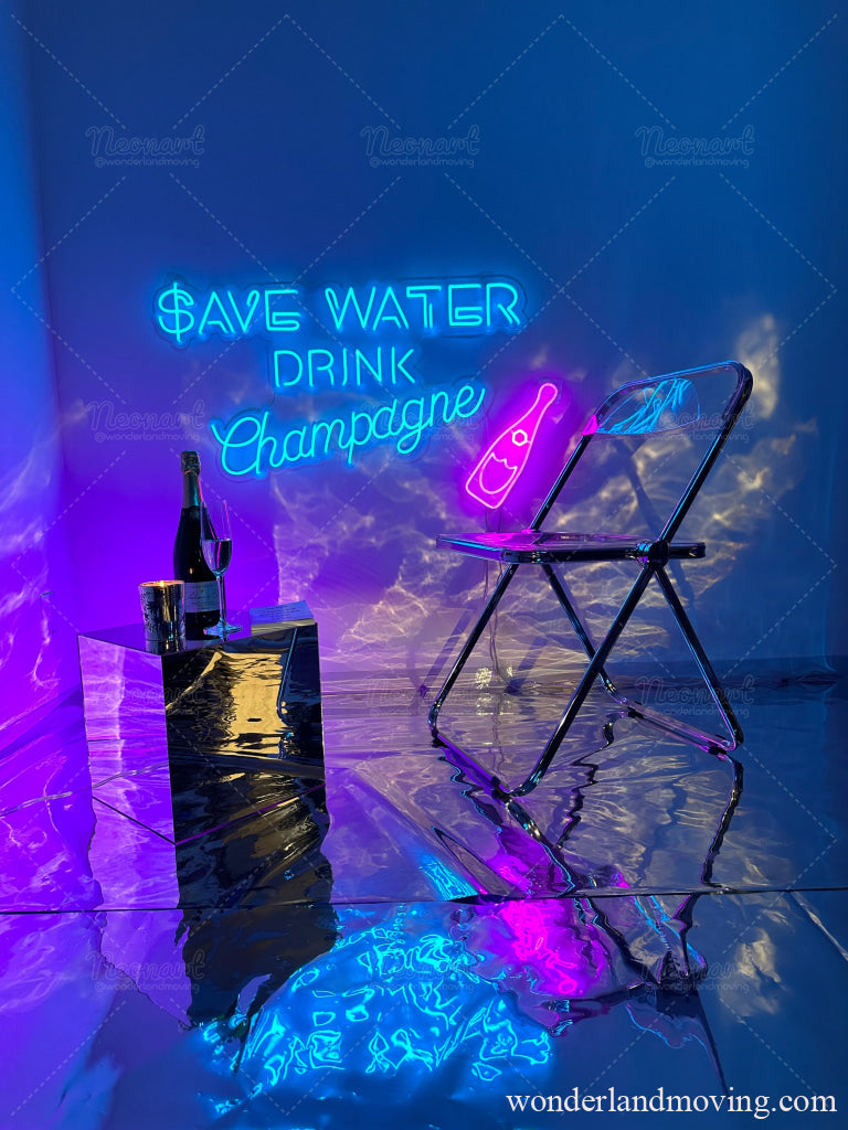 Save Water Drink Champagne
