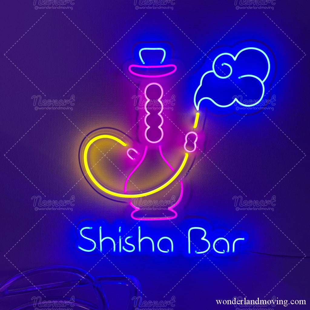 Shisha Bar 水タバコ ネオン看板 – wonderlandmoving