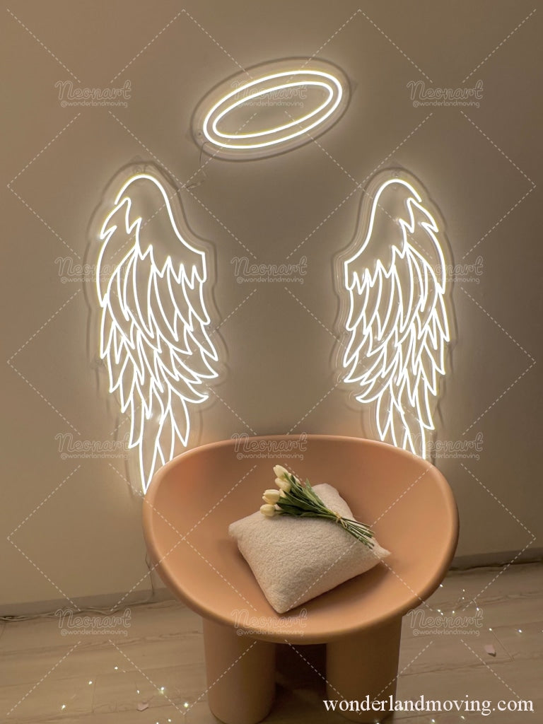✦ 天使の羽 ネオン看板
