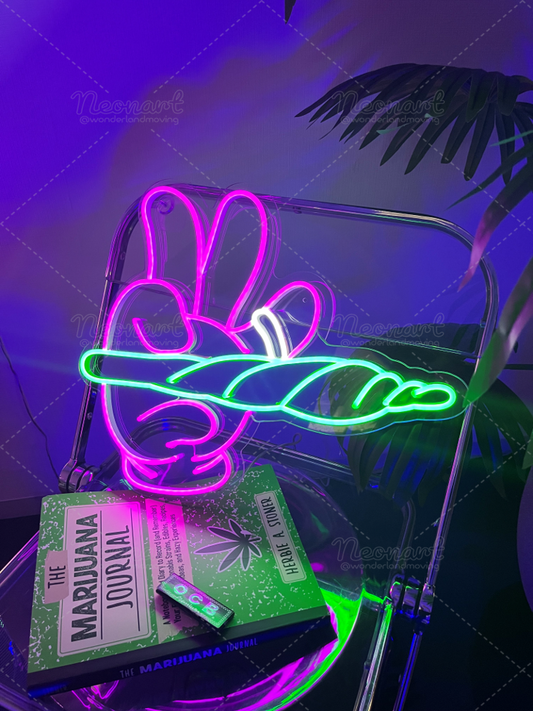 ✦CBDタイム ネオン看板
