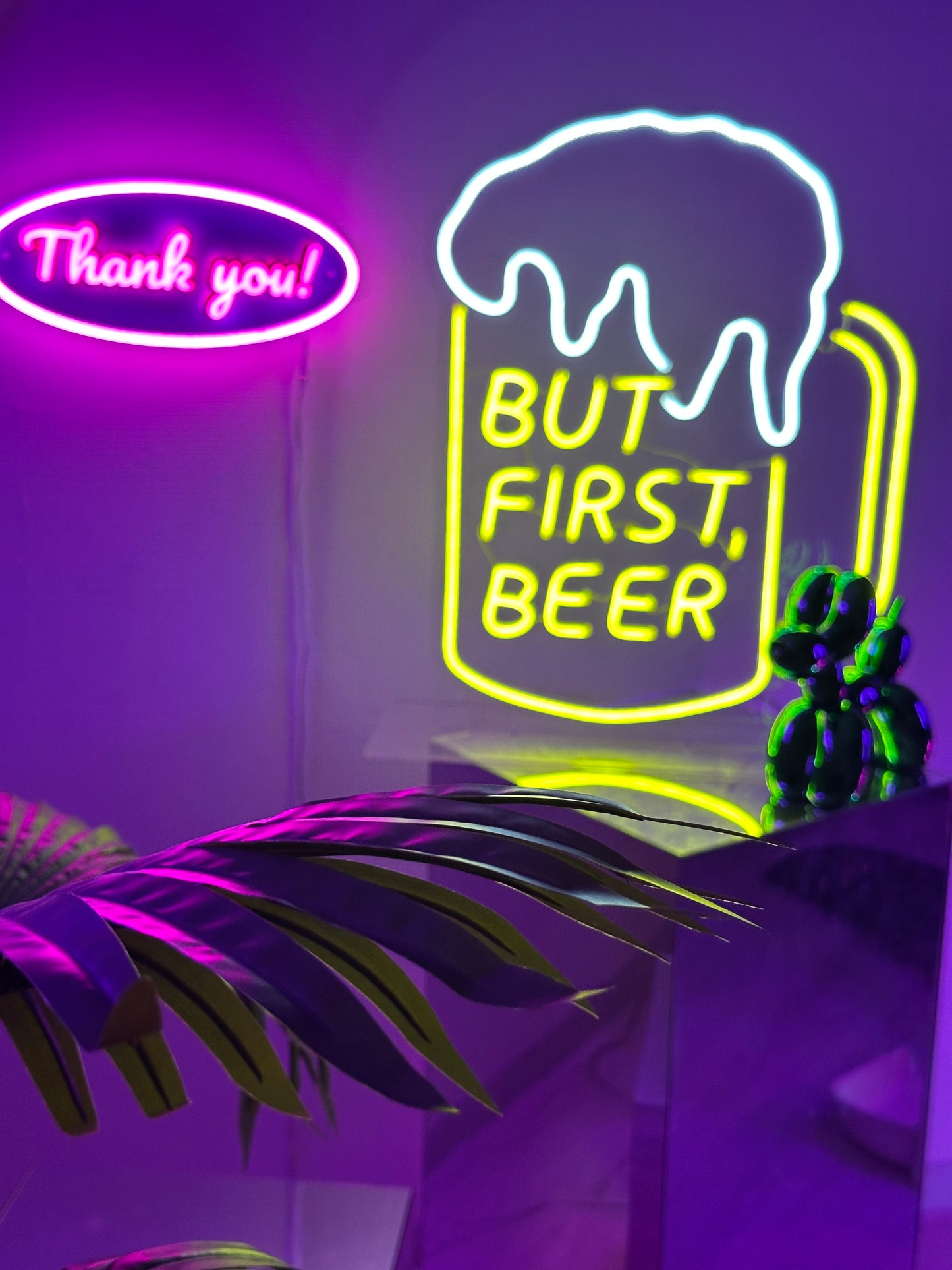 ✦ 生ビールネオン看板