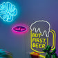 ✦ 生ビールネオン看板