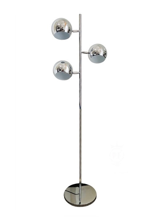 Silver Floor Light