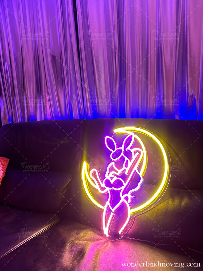 Bunny girl バニーガール ネオン看板 ネオン看板