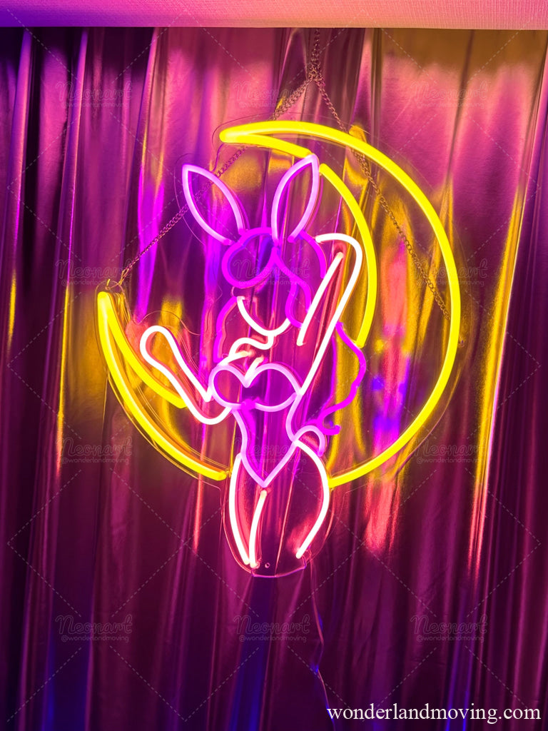Bunny girl バニーガール ネオン看板 ネオン看板