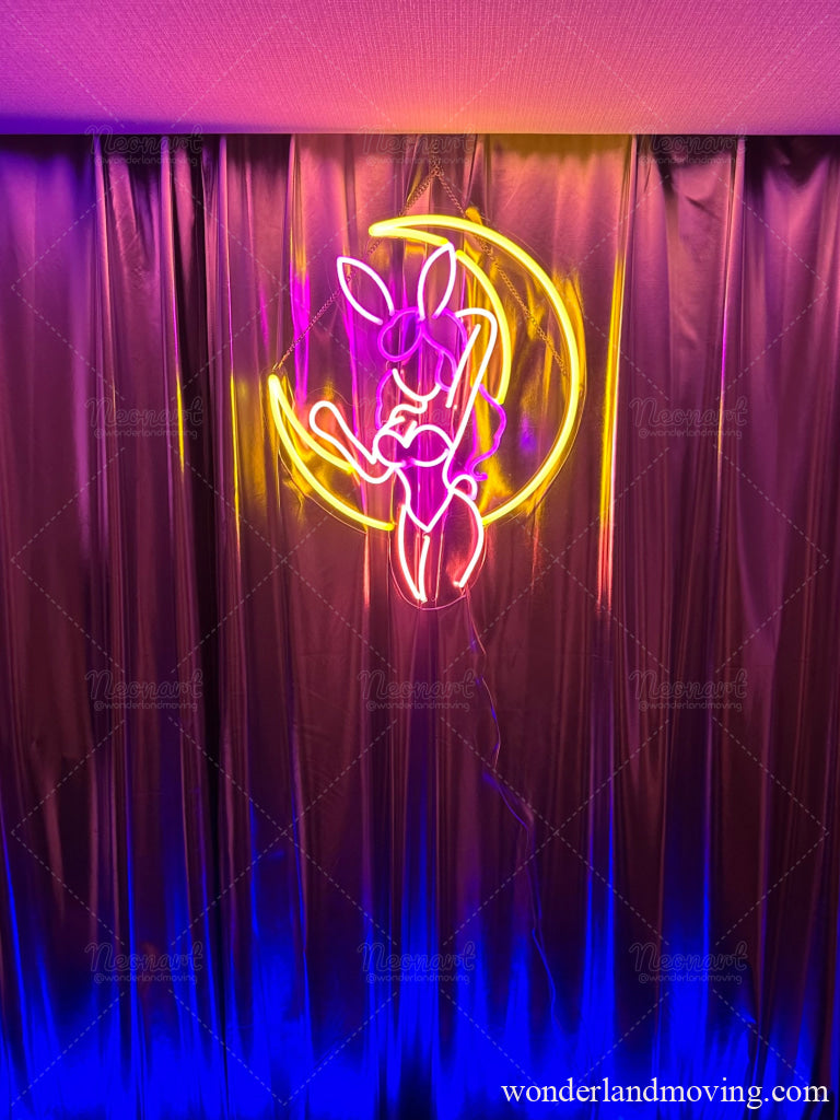 Bunny girl バニーガール ネオン看板 ネオン看板