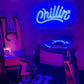 Chillin` ぷっくりネオン ネオン看板