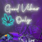 good vibes only海外風ネオン看板 ネオン看板