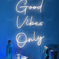 good vibes only海外風ネオン看板 ネオン看板