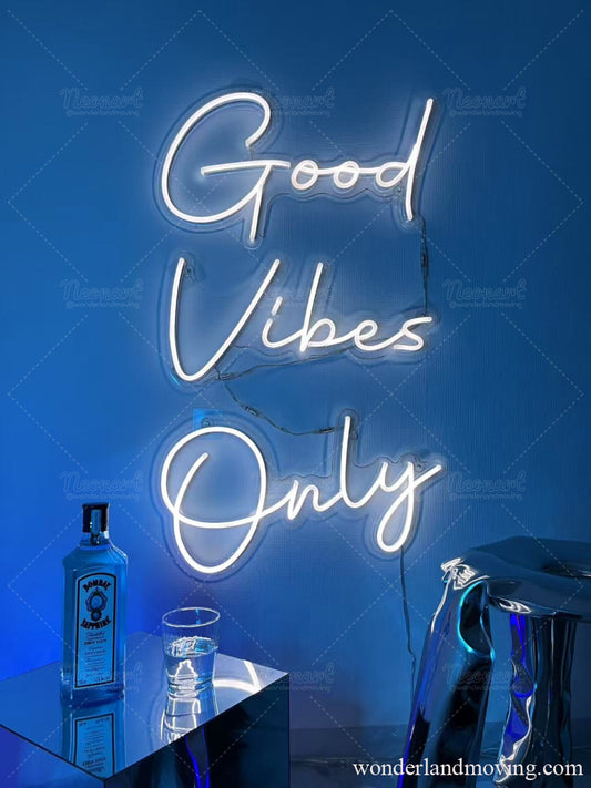 good vibes only海外風ネオン看板 ネオン看板