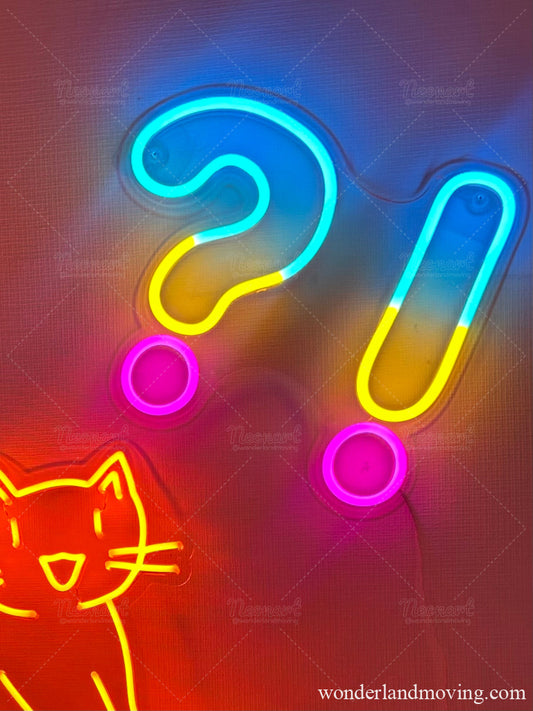 ?! 虹色ネオンライト