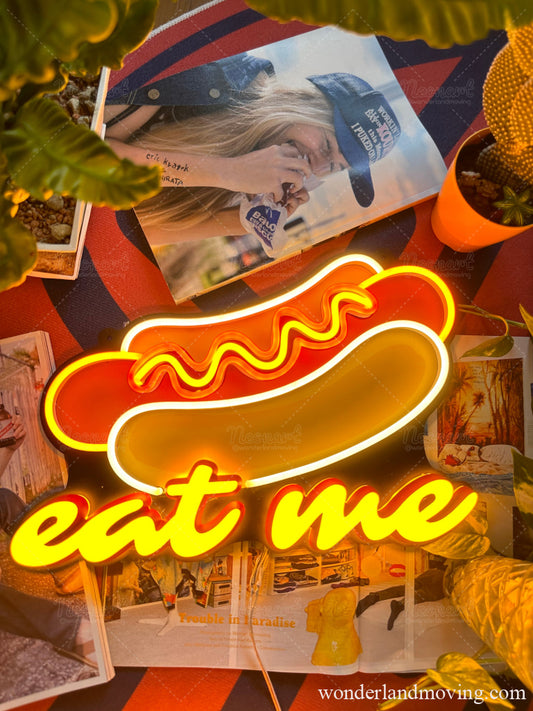 ホットドッグ ネオンサイン ネオン看板