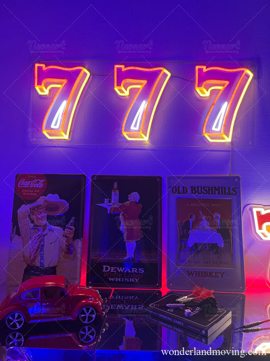 カジノスロット777 ネオンサイン