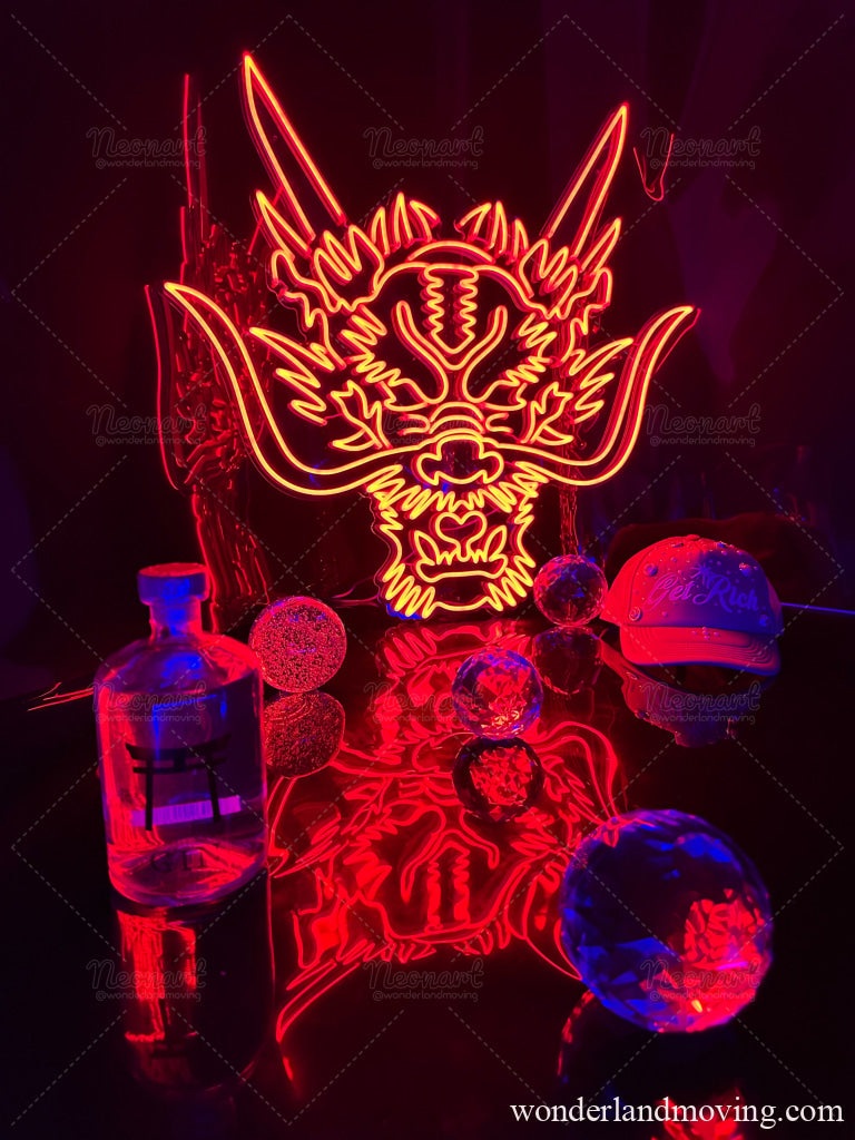 龍 ドラゴン ネオンサイン - ネオン看板