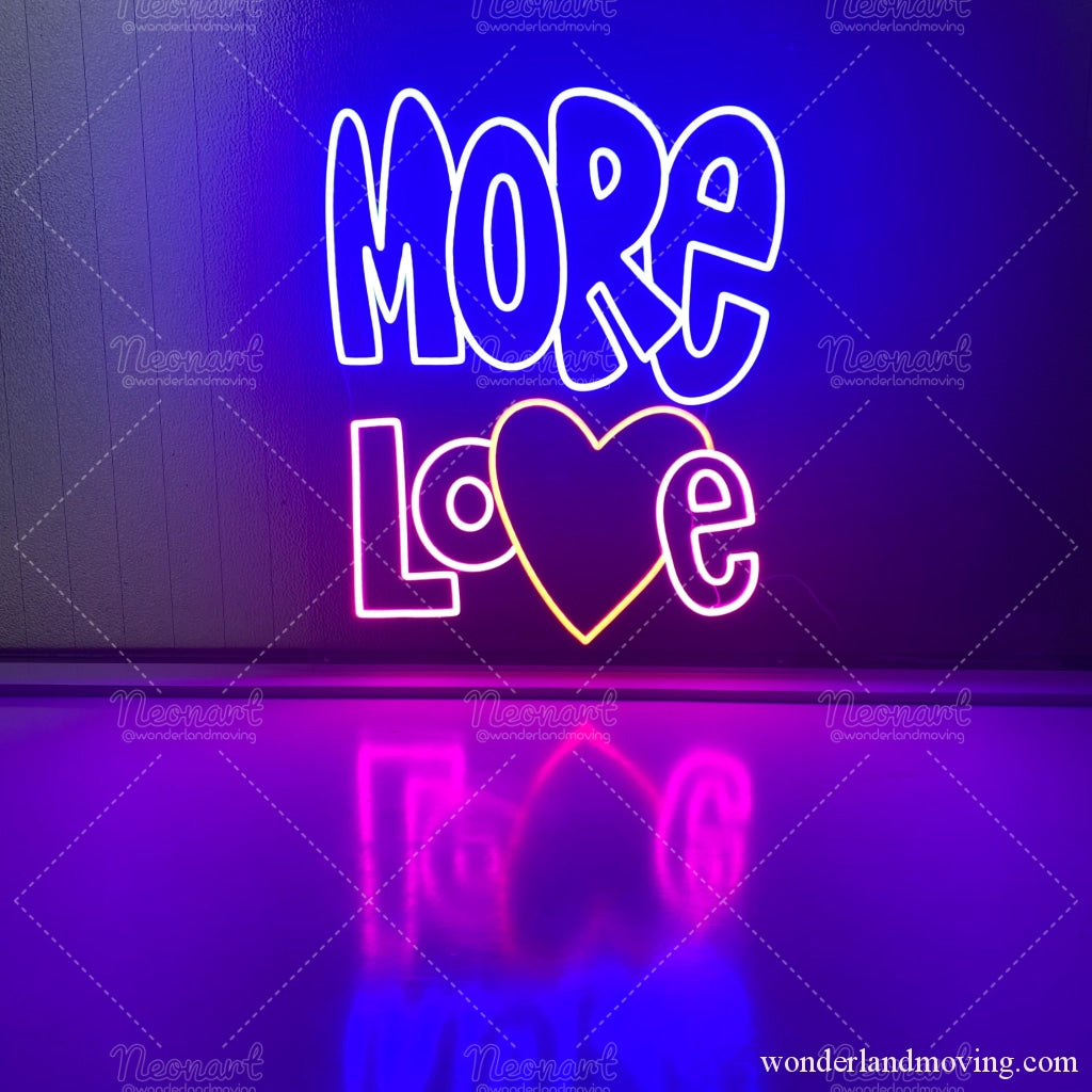 More Love Shibuya Neon Art Project