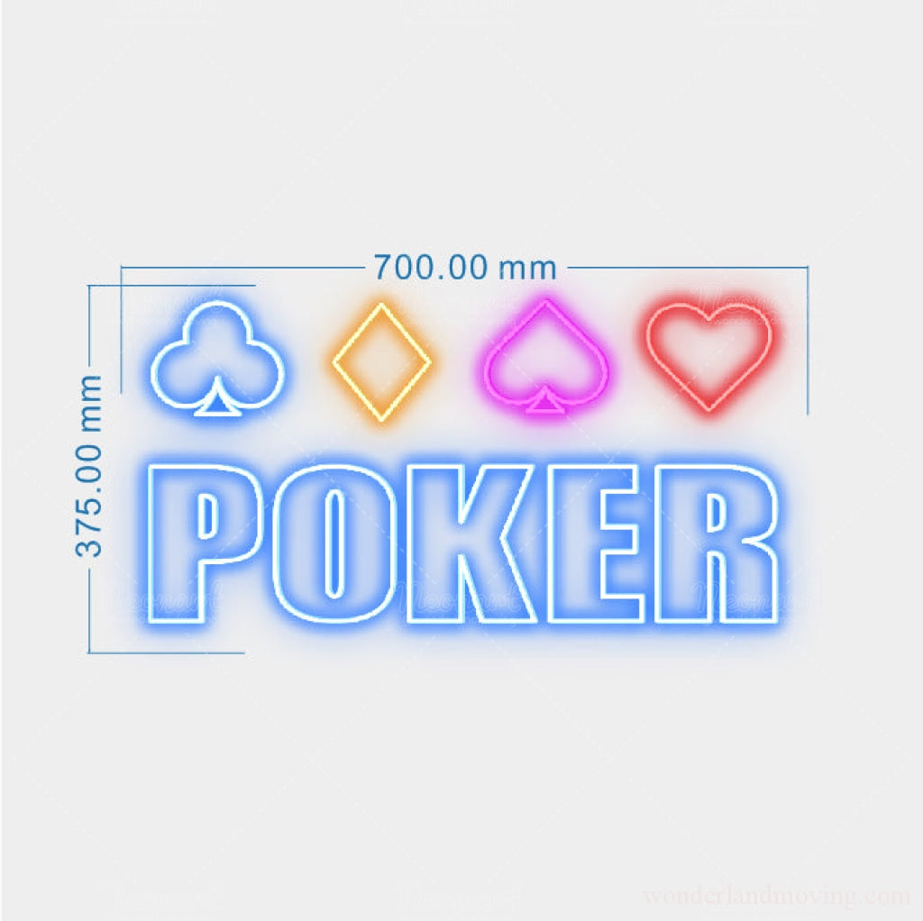 POKER ポーカー ネオン看板 – wonderlandmoving