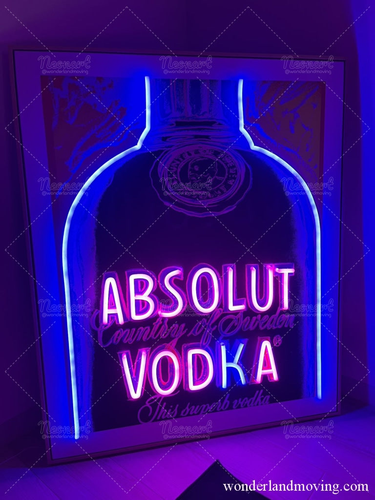 ✦ ラウンジやBAR 額付ネオンアート