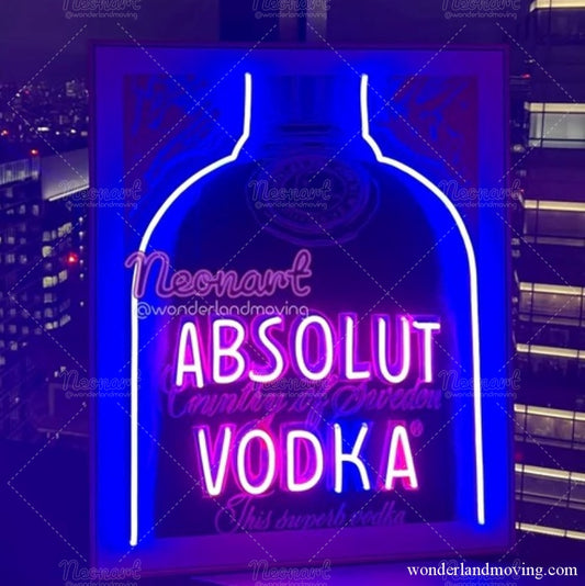 ✦ ラウンジやBAR 額付ネオンアート