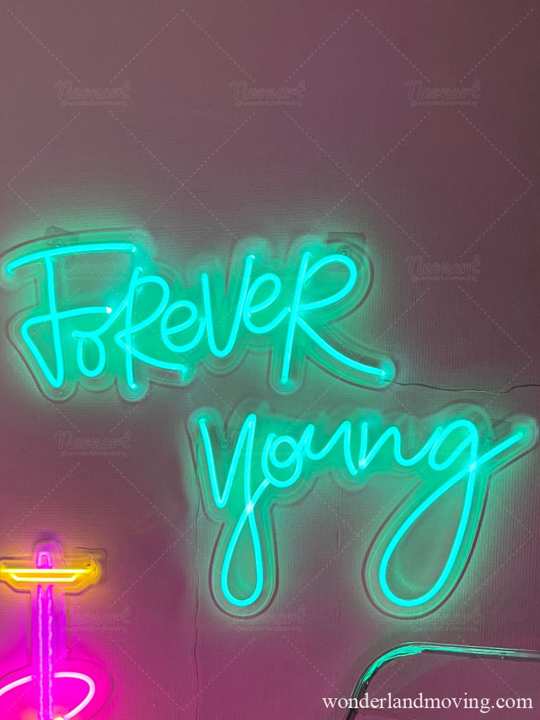 Sale Forever Young ネオンライト ネオン看板