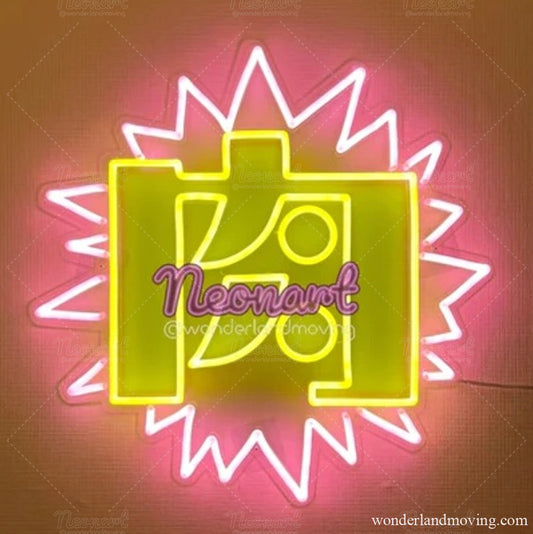 ★SALE　漢字「肉」ネオン看板 ネオン看板