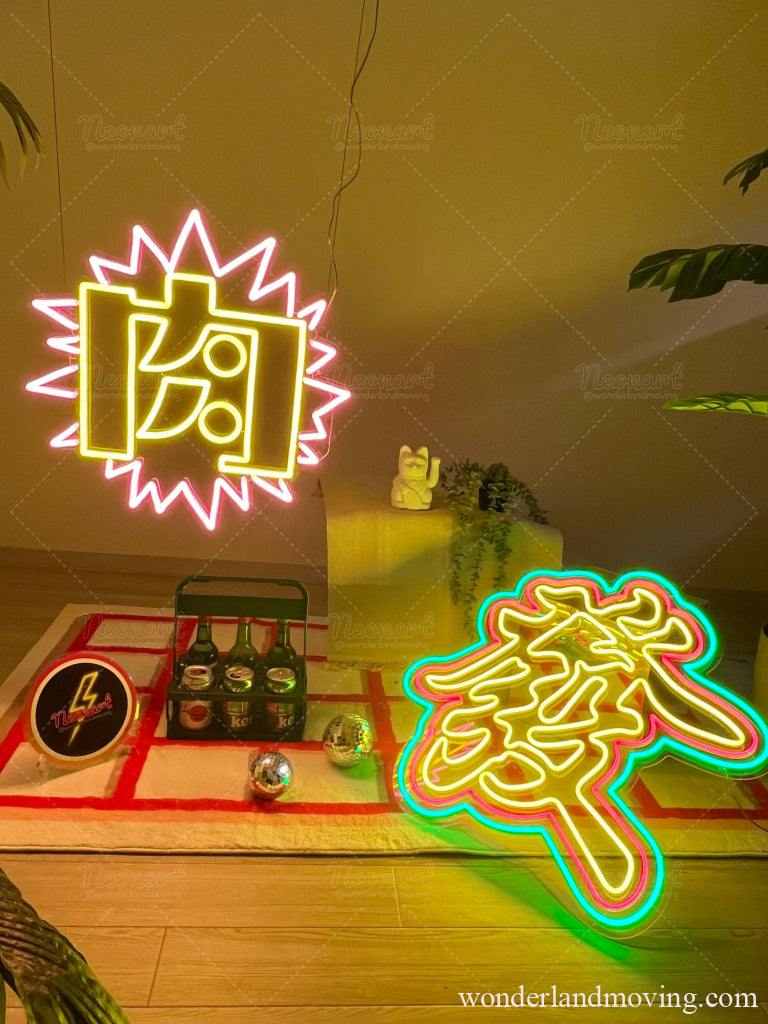 ★SALE　漢字「肉」ネオン看板 ネオン看板