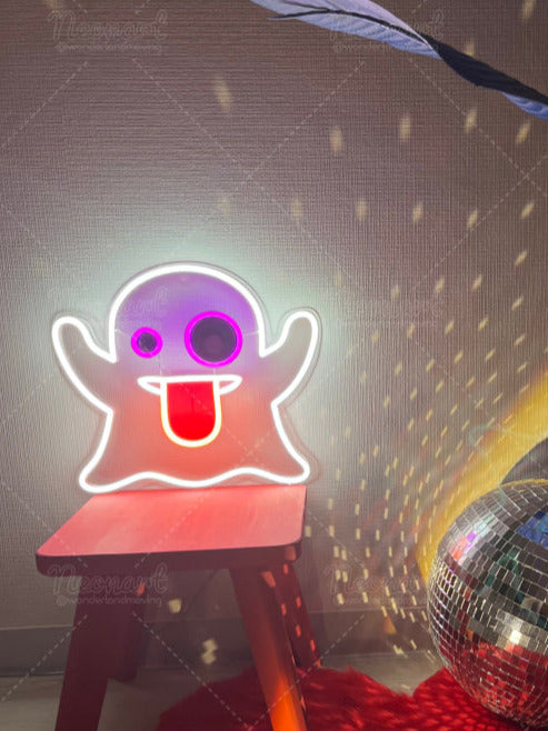 Sale 絵文字 Emoji ネオン看板 👻