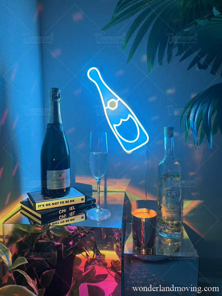 ★SALE　シャンパン ネオン看板