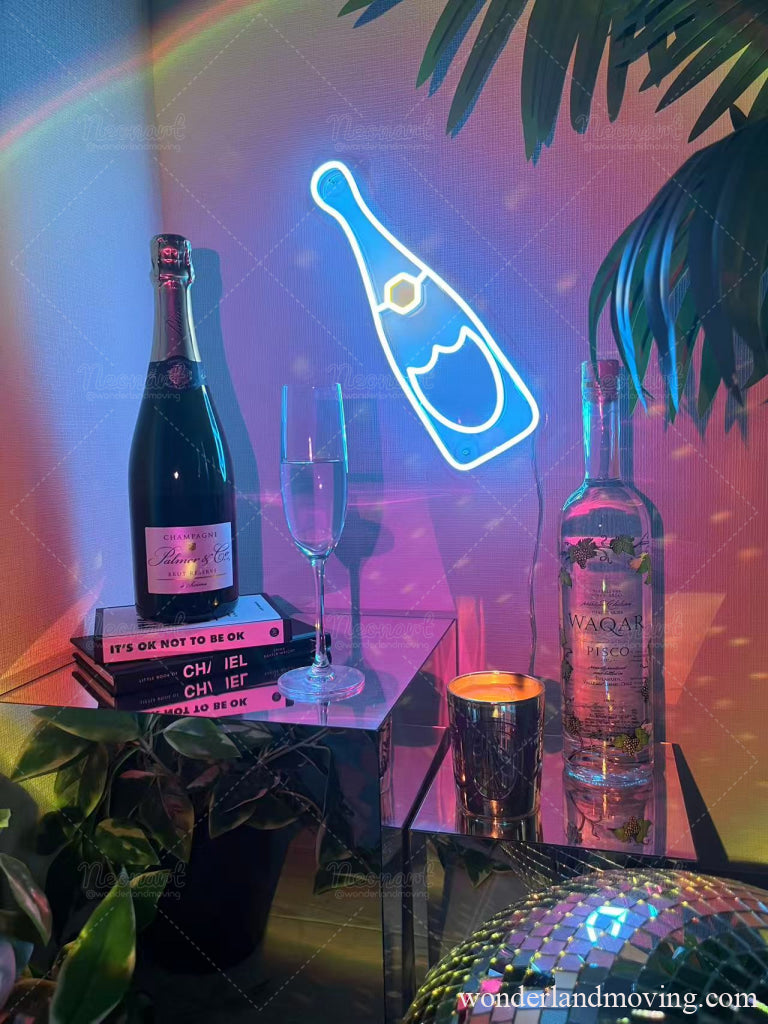 ★SALE　シャンパン ネオン看板