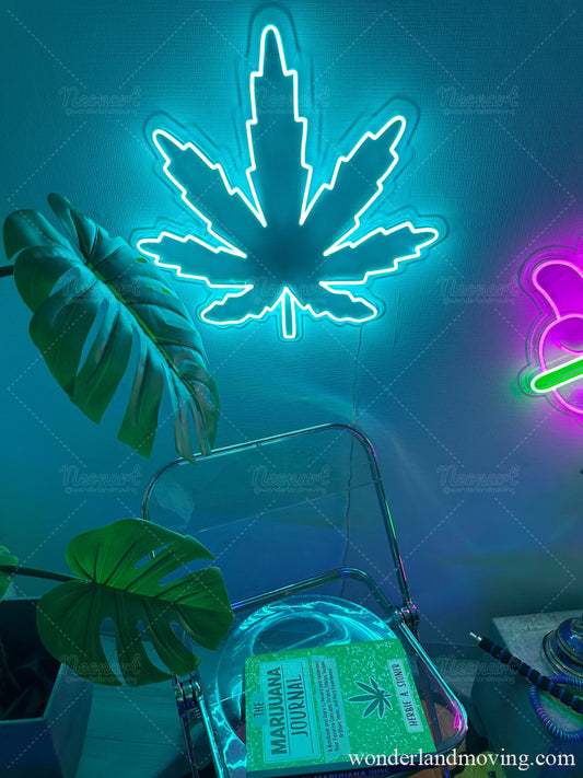 Sale 葉っぱ Cbd ネオン看板