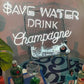 ’save water drink champagne’ シャンパンネオン看板 ネオン看板