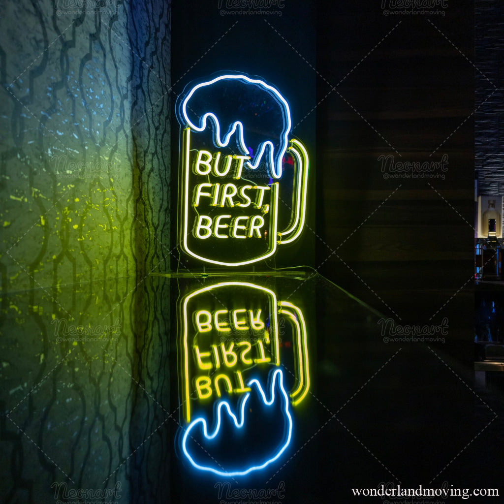 生ビール看板 ネオン看板 ネオン看板