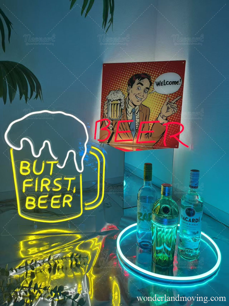 生ビール看板 ネオン看板 ネオン看板