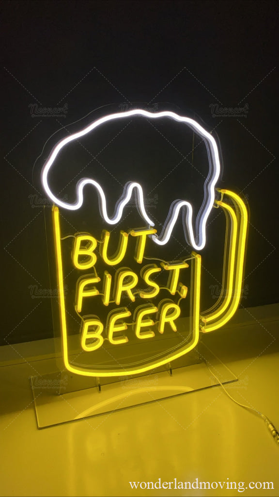 生ビール看板 ネオン看板 ネオン看板