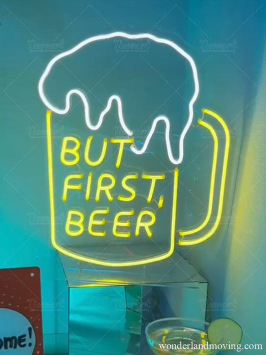 生ビール看板 ネオン看板 ネオン看板