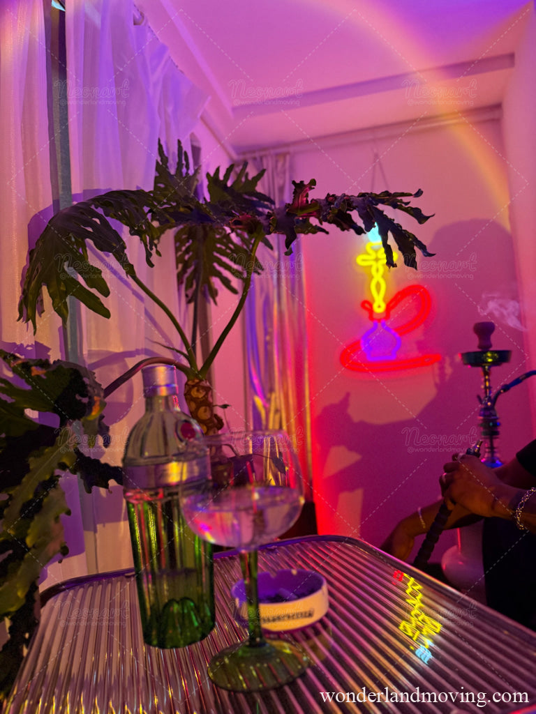 Shisha・水タバコ・シーシャネオン看板 – wonderlandmoving