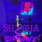 Shisha シーシャ　水タバコネオン看板