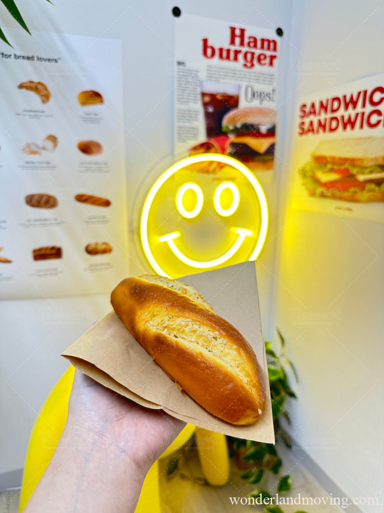 スマイルフェイス　ネオン看板 ネオン看板